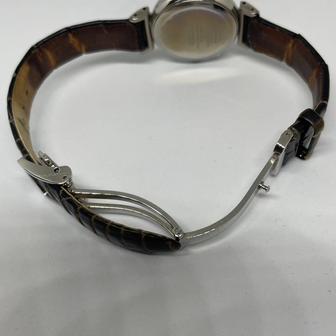 SEIKO エクセリーヌ シェル文字盤　ソーラー電波 ワールドタイム 替ベルト