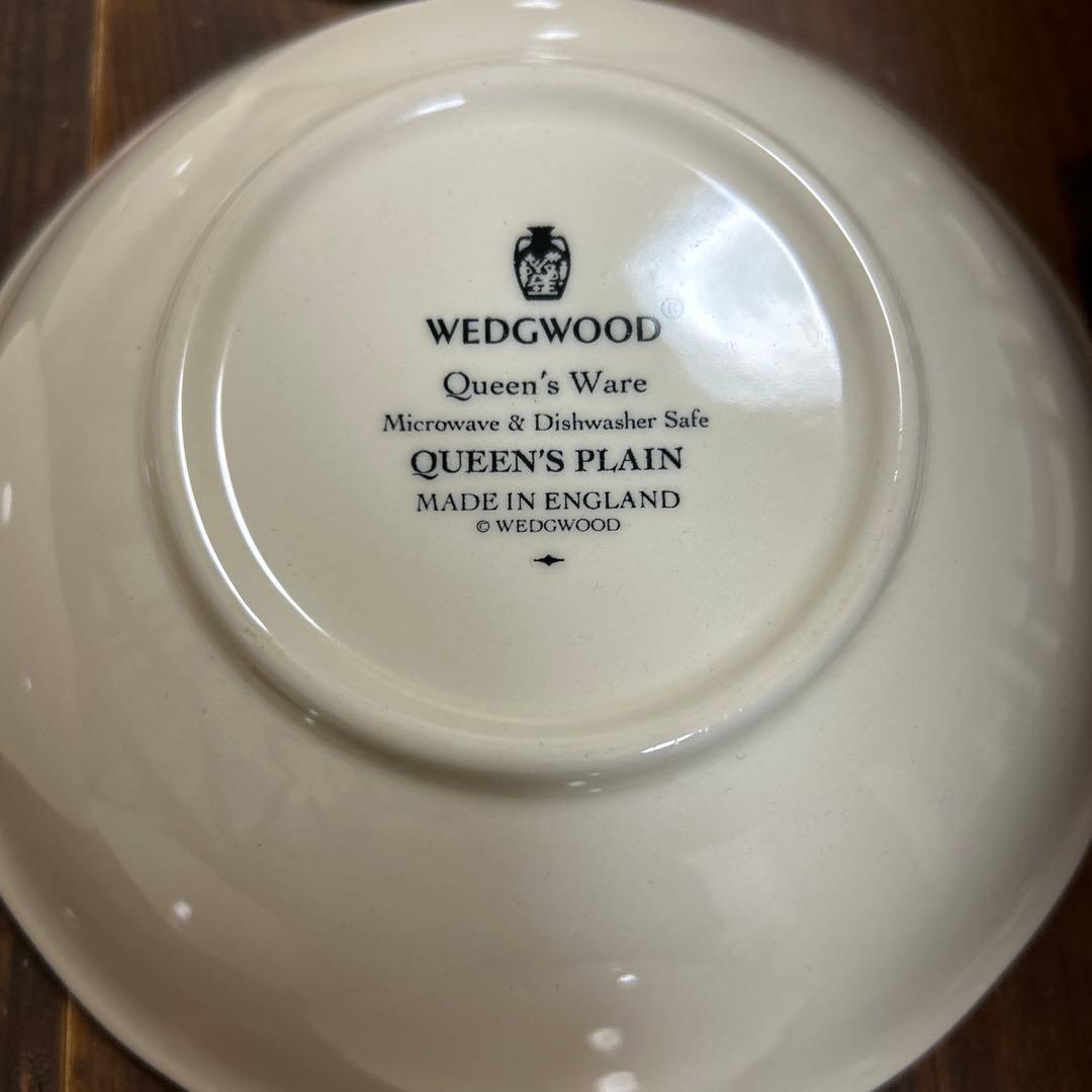 t*️様 ウェッジウッド クイーンズプレーン　クイーンズプレイン　サラダボウル