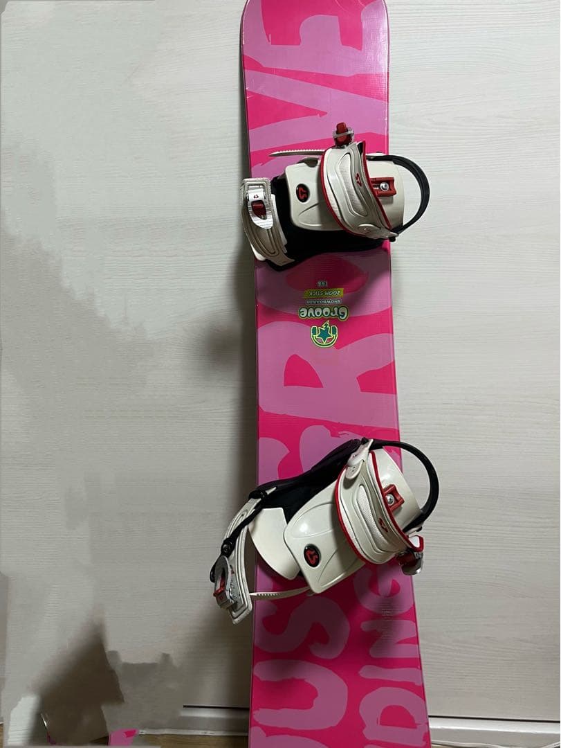 4点セット スノーボード Groove 148 レディース　スノボ