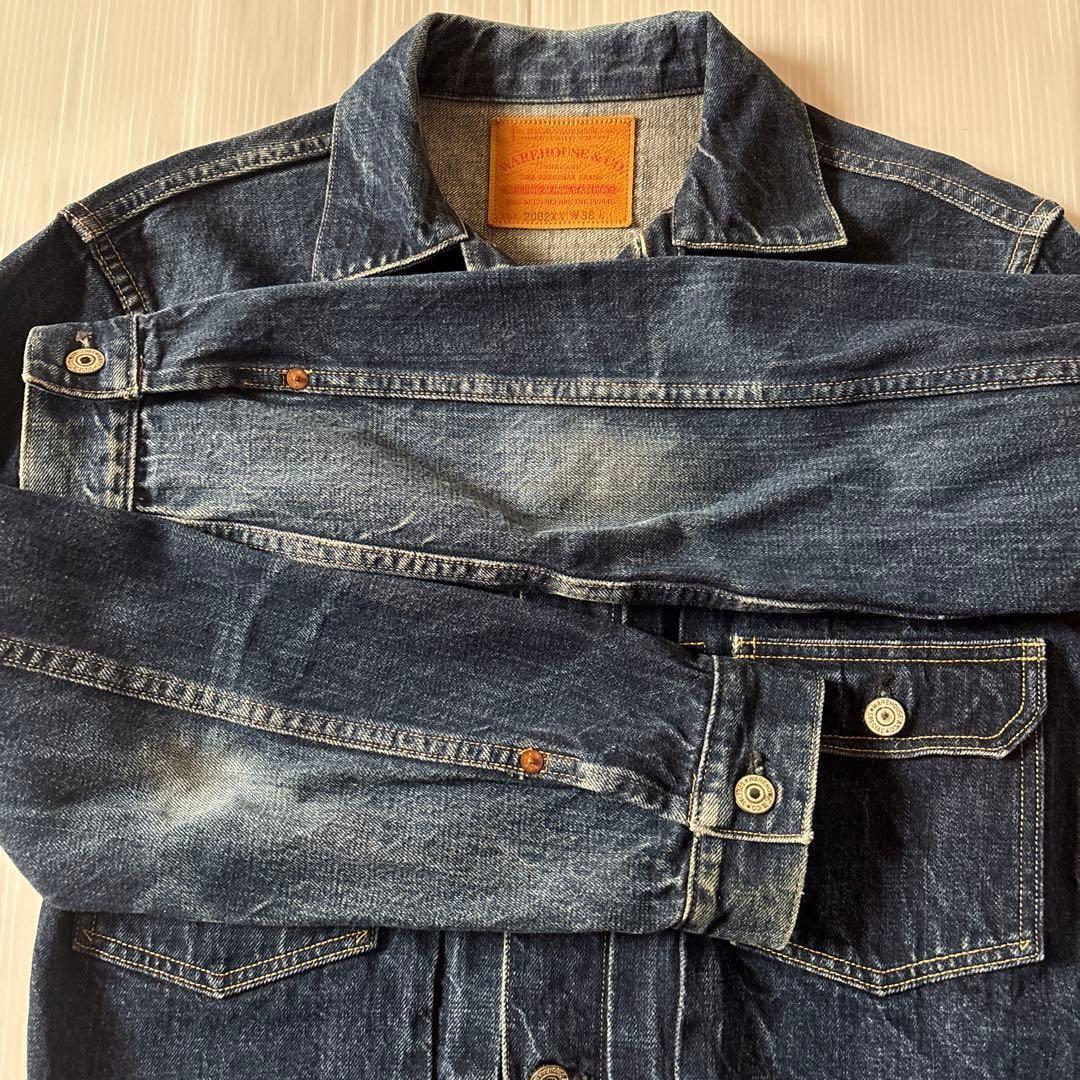 Warehouse デニムジャケット 2002XX サイズ38 2ndモデル