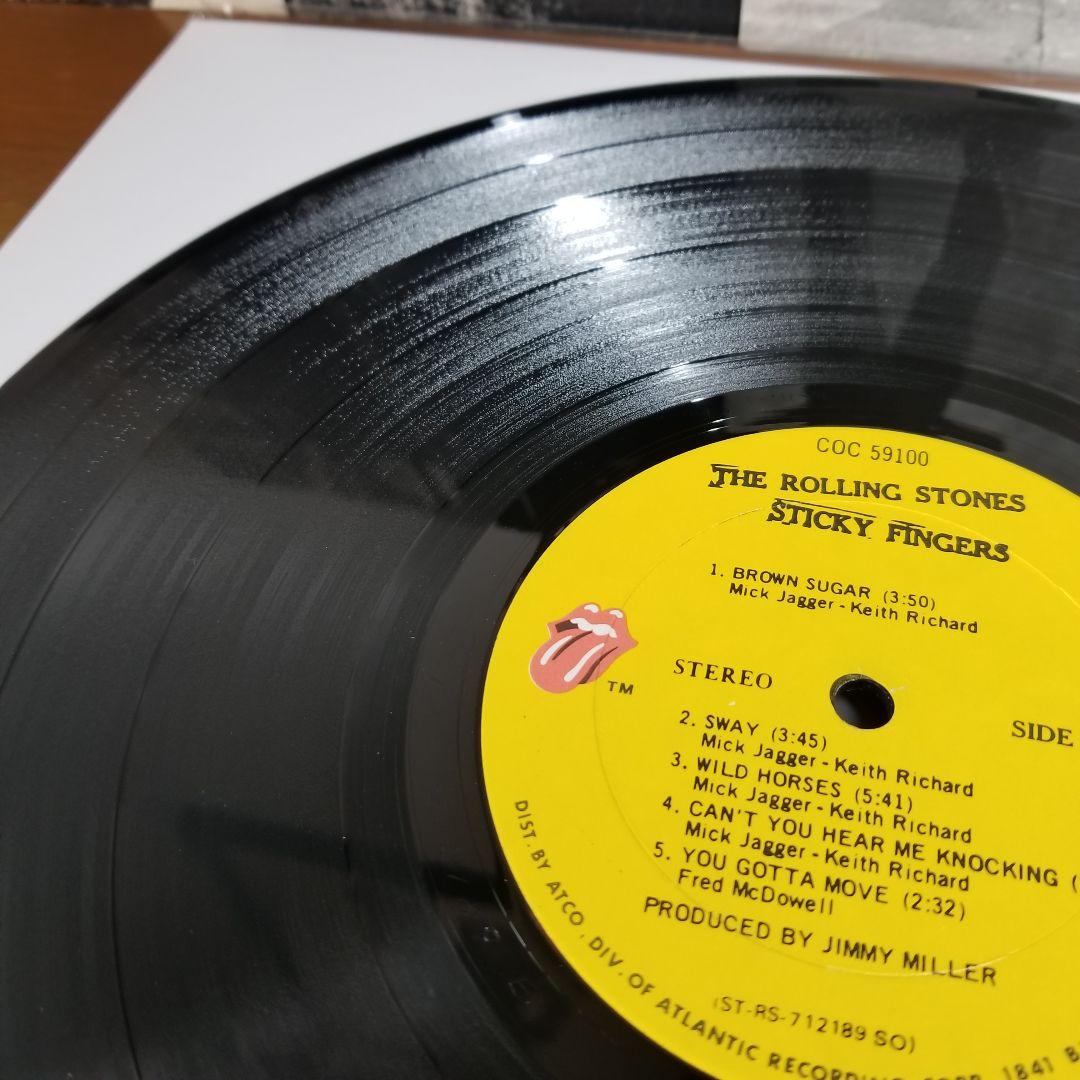 【US盤】 ローリングストーンズ　スティッキー・フィンガーズ
