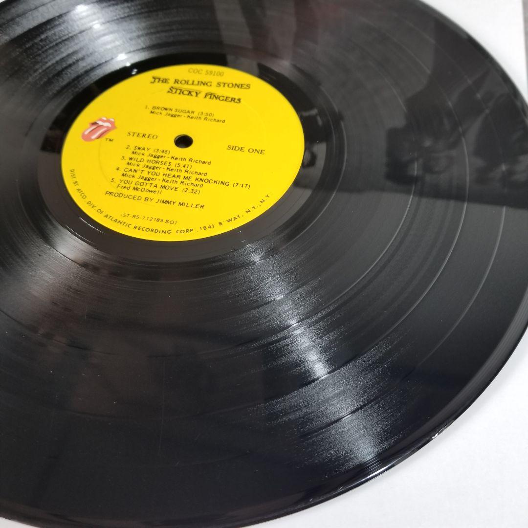 【US盤】 ローリングストーンズ　スティッキー・フィンガーズ