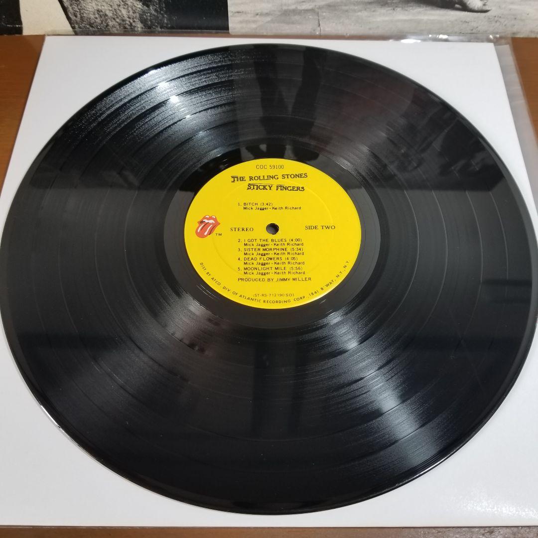 【US盤】 ローリングストーンズ　スティッキー・フィンガーズ