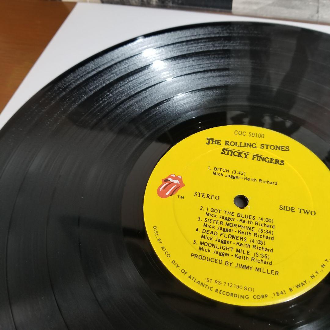 【US盤】 ローリングストーンズ　スティッキー・フィンガーズ