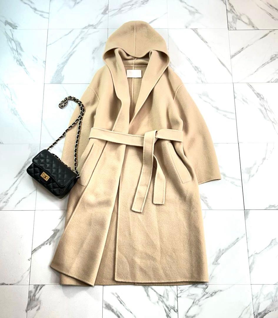 美品✨ 定価7万 ボールジィ シャムリバー フーデッドコート ガウンコート