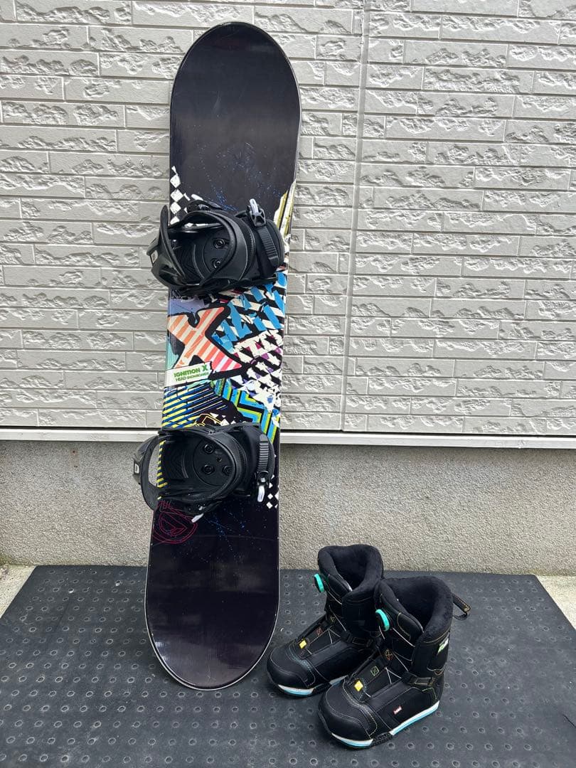 HEAD キッズ 3点セット / ボード127cm ブーツ22.5〜23.5cm