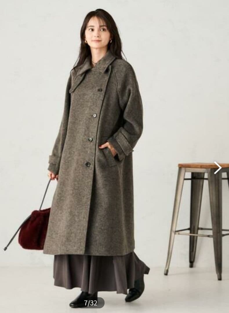 a.v.vテーラードロングコート