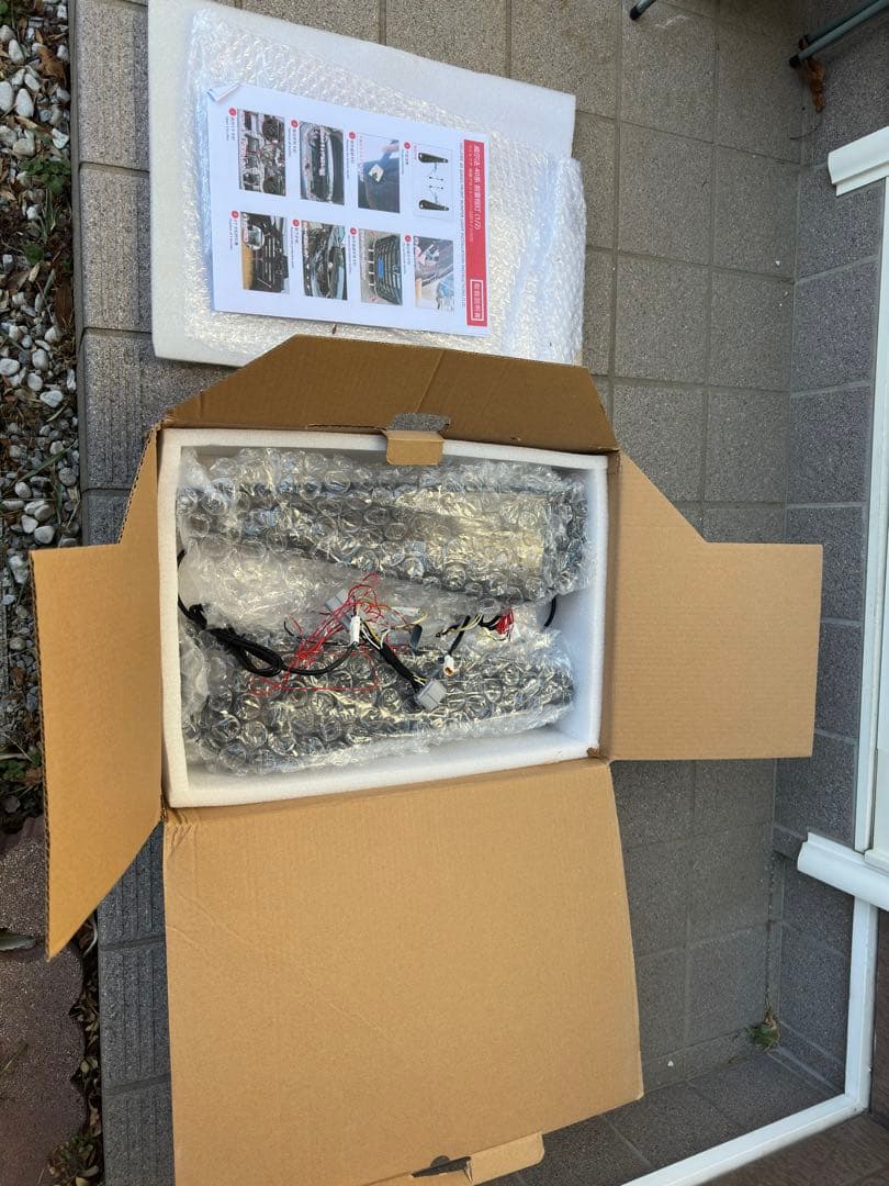 しまヴェルファイア40系 増設LEDデイライト シーケンシャルウインカー