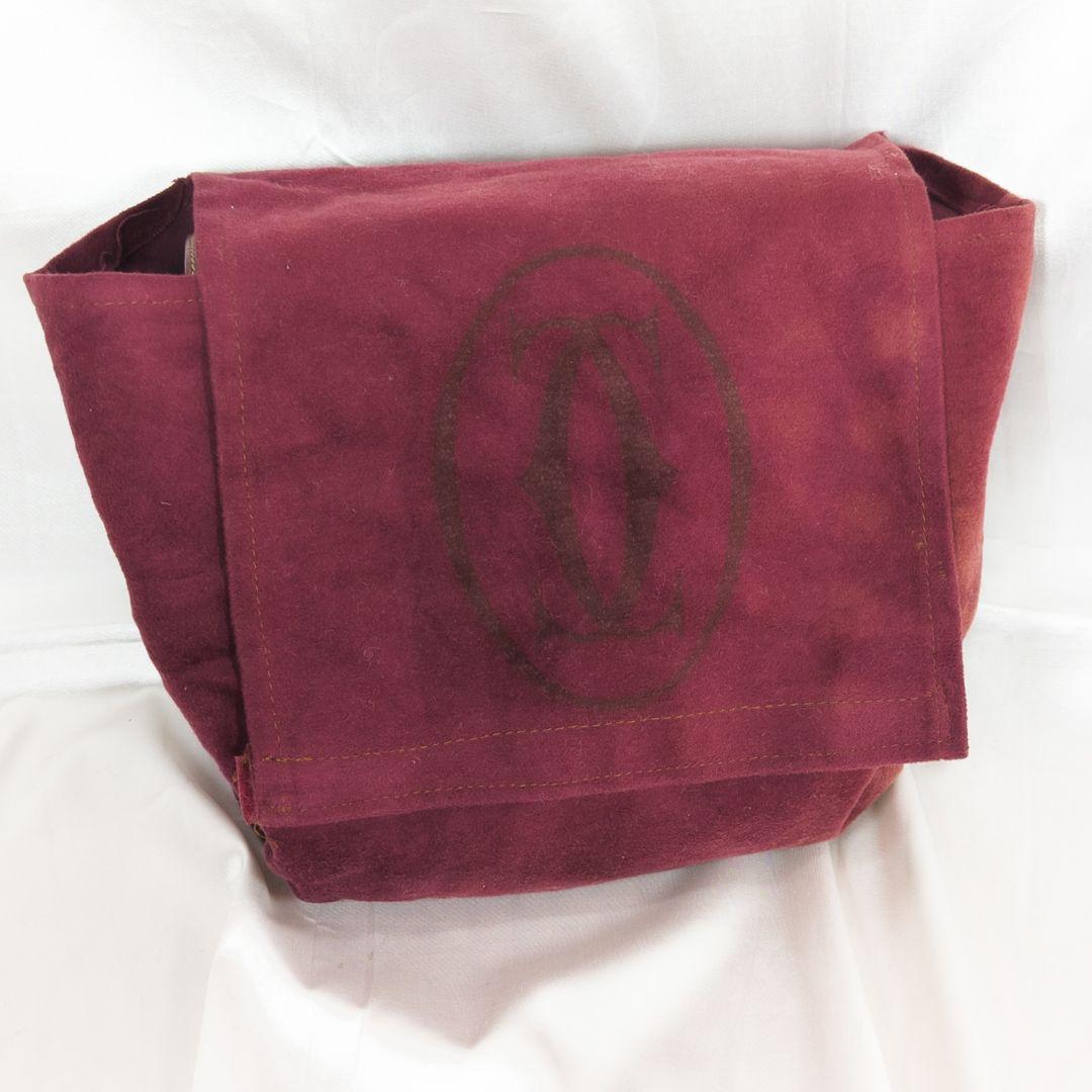 【極美品】 カルティエ マストライン メッセンジャーバッグ ２層タイプ 保存袋付