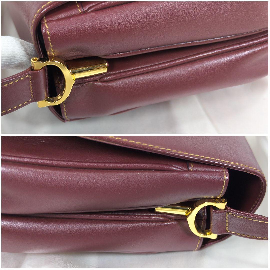 【極美品】 カルティエ マストライン メッセンジャーバッグ ２層タイプ 保存袋付