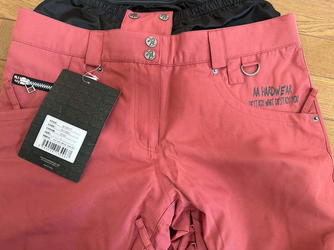スノボウェア　AA HARDWEAR　レディースパンツ　L　新品