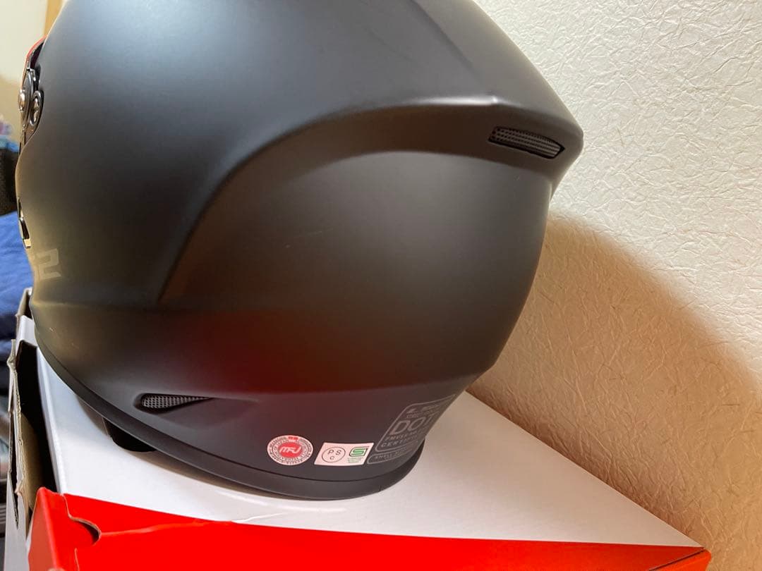 LS2 ストリートファイターフールフェイスヘルメット ブラック(サイズ:L)