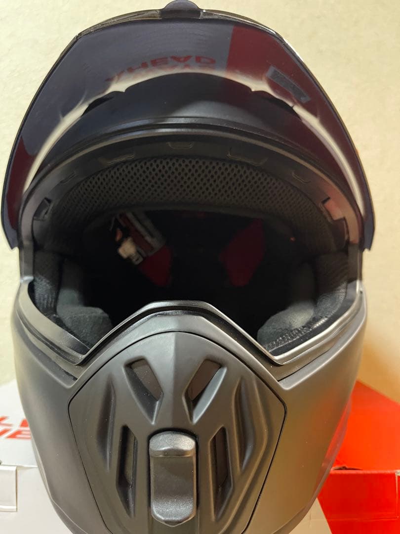 LS2 ストリートファイターフールフェイスヘルメット ブラック(サイズ:L)