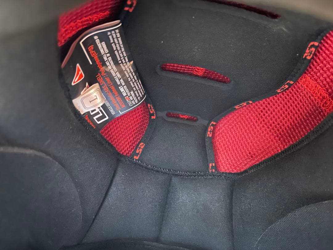 LS2 ストリートファイターフールフェイスヘルメット ブラック(サイズ:L)