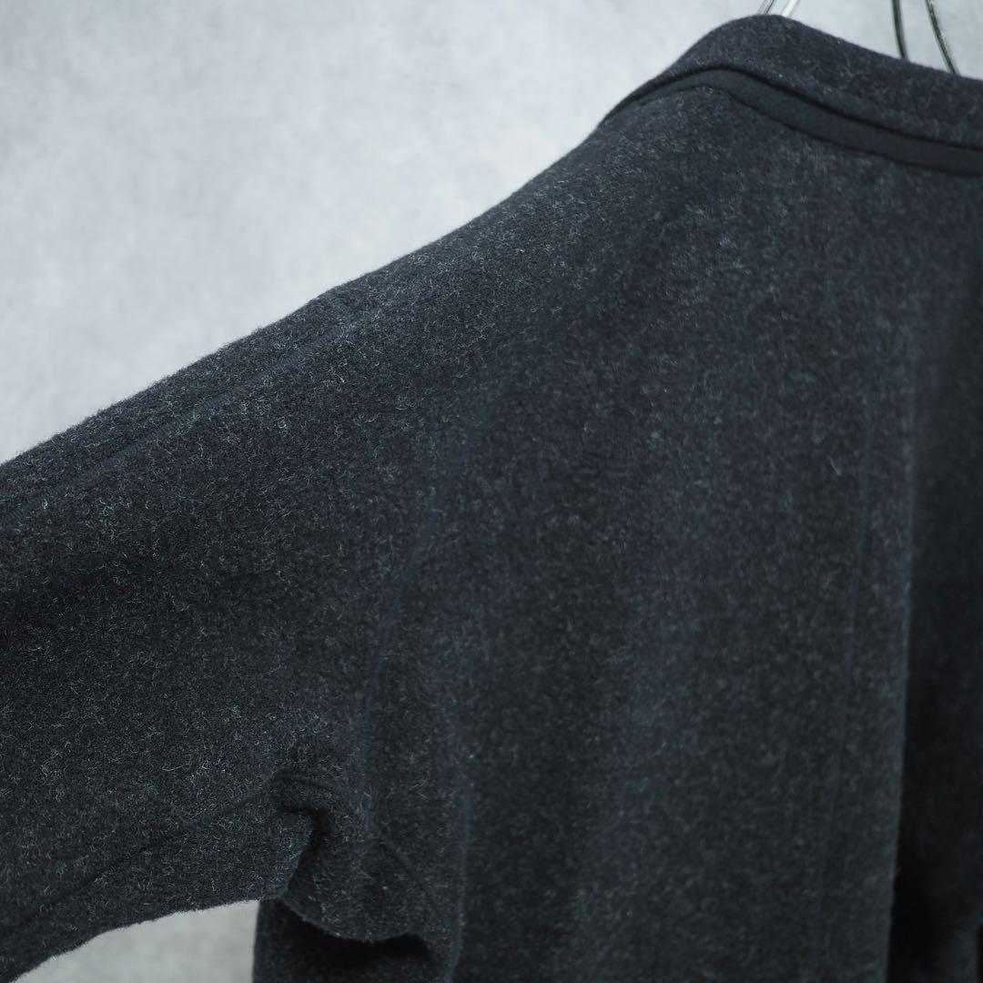 ヨウジヤマモト×INDUSTYLE｜14AW ウールジャージーブレザー（黒・4）