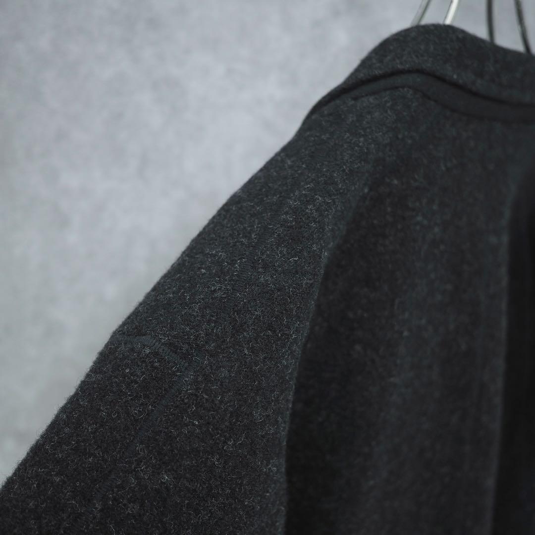 ヨウジヤマモト×INDUSTYLE｜14AW ウールジャージーブレザー（黒・4）