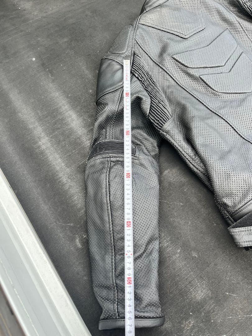 Clooney クルーニーレザージャケットxLとレザーパンツセット 36