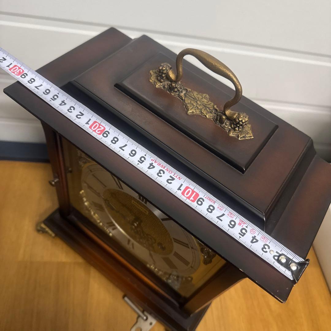 ヴィンテージ MAULTHE マウテ 置時計 （ウエストミンスターチャイム）