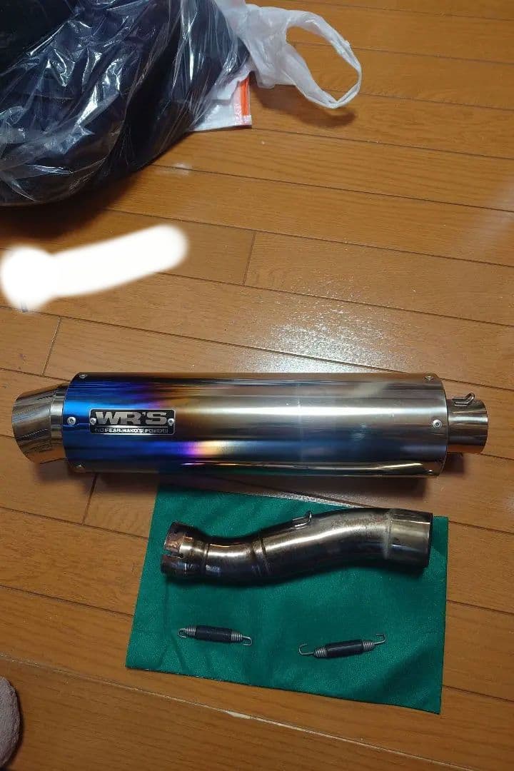 CBR400R WR'Sスリップオンマフラー
