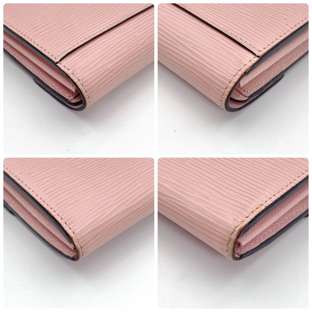 【箱付】ルイヴィトン エピ ポルトフォイユサラ 長財布 ローズバレリーヌ ピンク