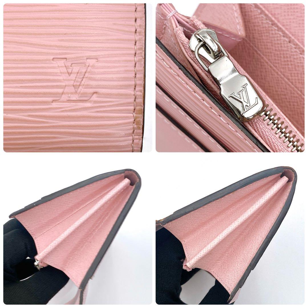 【箱付】ルイヴィトン エピ ポルトフォイユサラ 長財布 ローズバレリーヌ ピンク