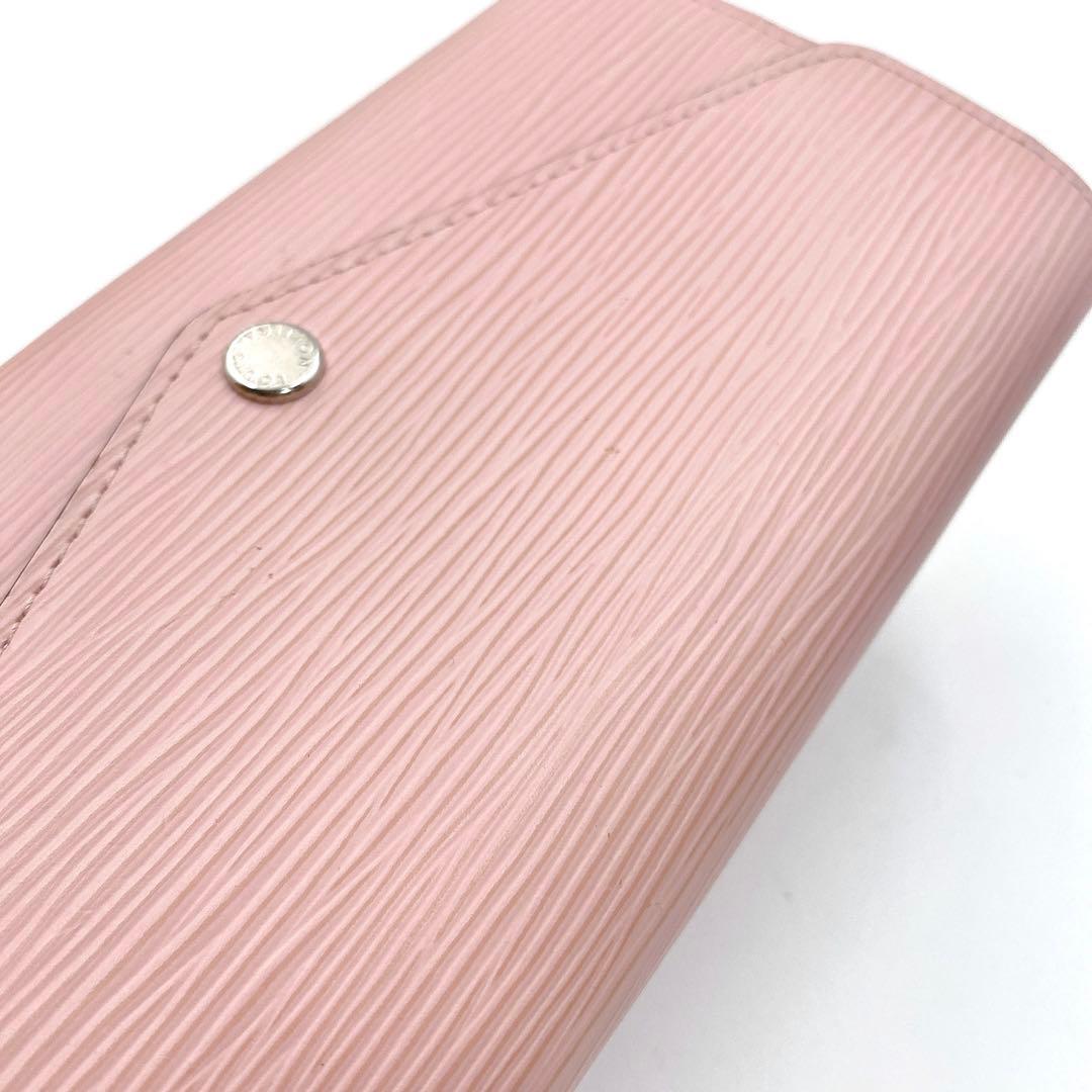 【箱付】ルイヴィトン エピ ポルトフォイユサラ 長財布 ローズバレリーヌ ピンク