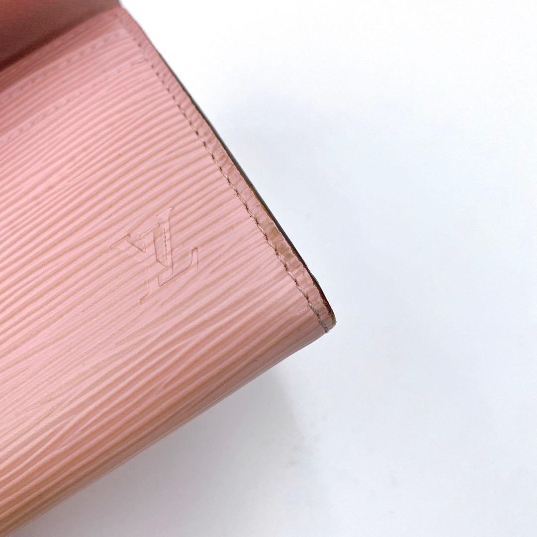 【箱付】ルイヴィトン エピ ポルトフォイユサラ 長財布 ローズバレリーヌ ピンク