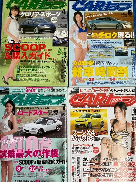車雑誌「CARトップ」②〜24冊
