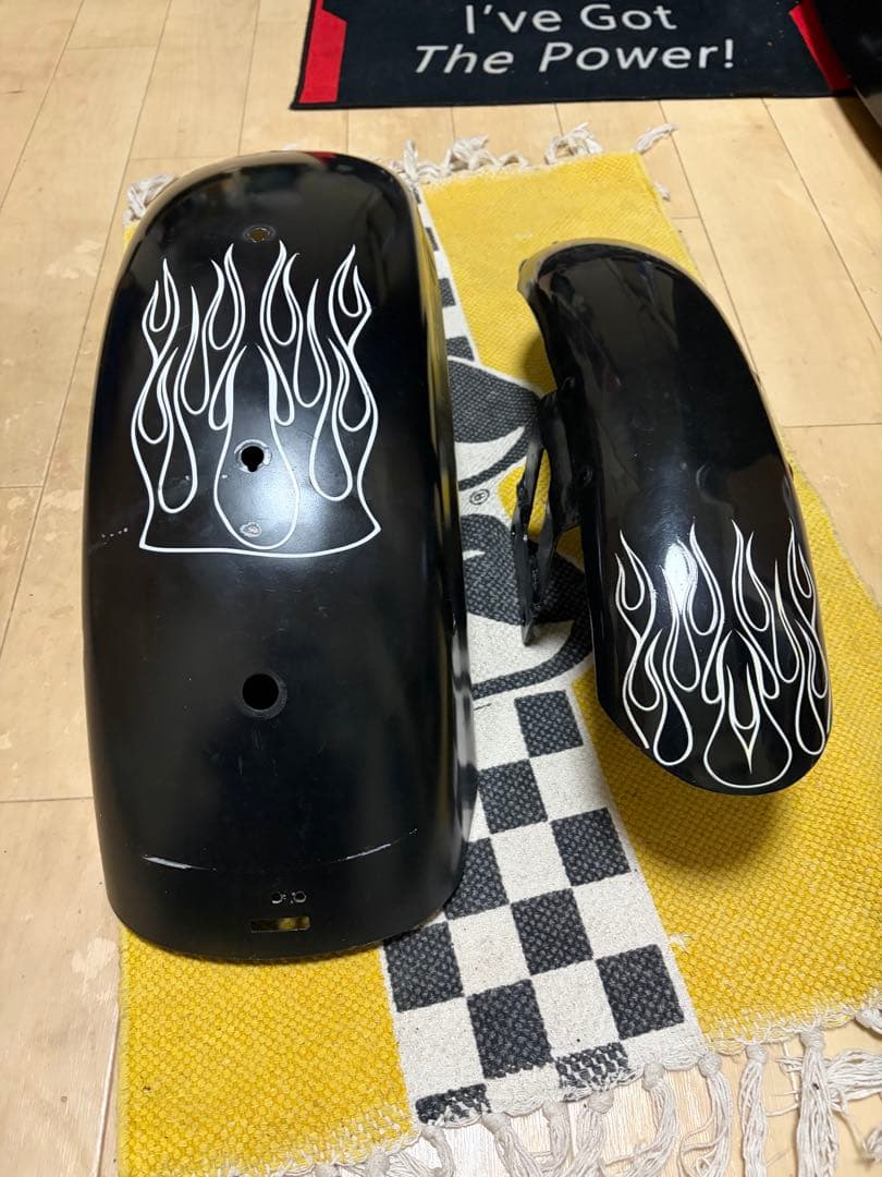 ハーレースポーツスターXL883N ショート加工 純正フェンダー前後セット