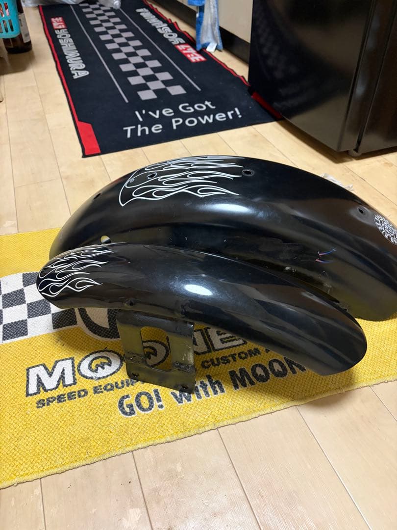 ハーレースポーツスターXL883N ショート加工 純正フェンダー前後セット