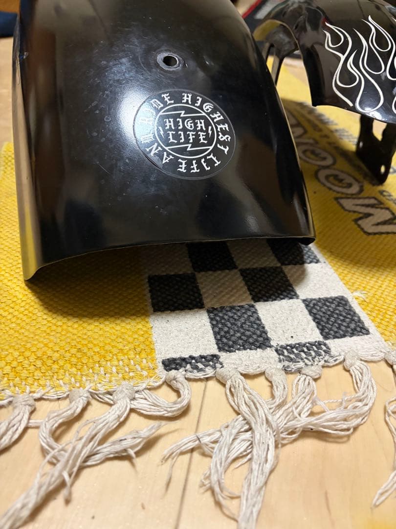 ハーレースポーツスターXL883N ショート加工 純正フェンダー前後セット