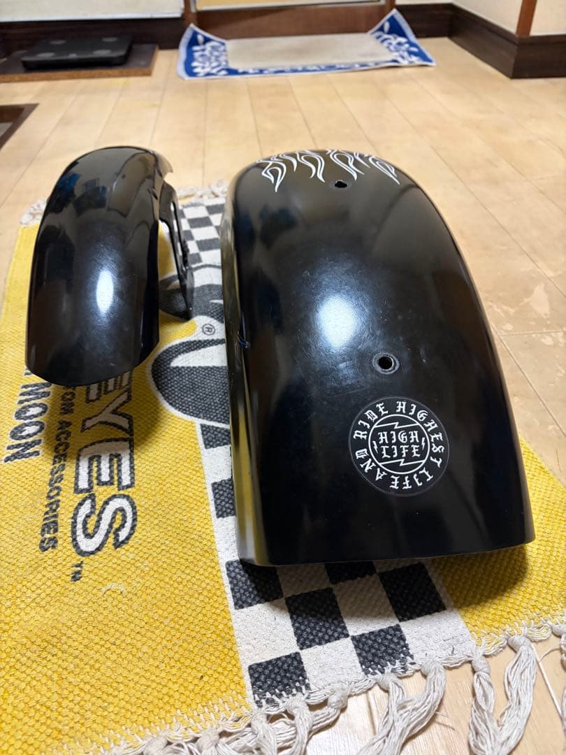 ハーレースポーツスターXL883N ショート加工 純正フェンダー前後セット