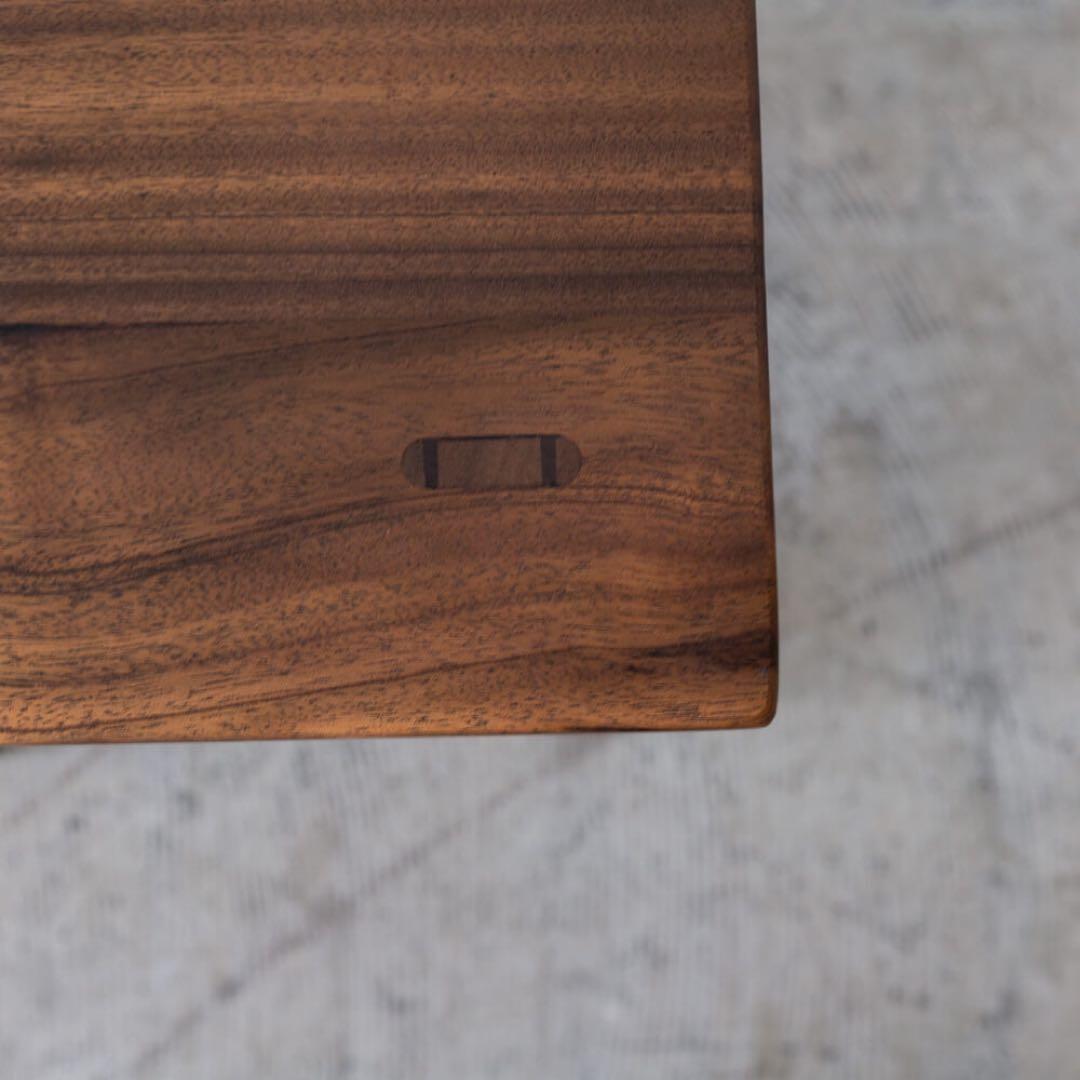 スツール 和組 クルミ / ウォールナット オイル仕上げ