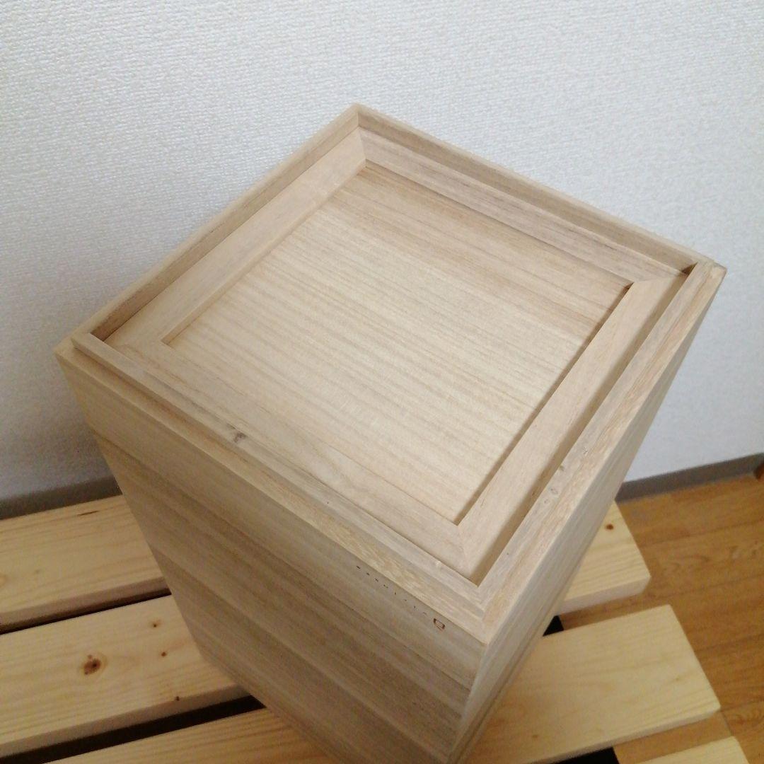 増田桐箱店 米びつ kome bitsu 10kg 桐 米櫃