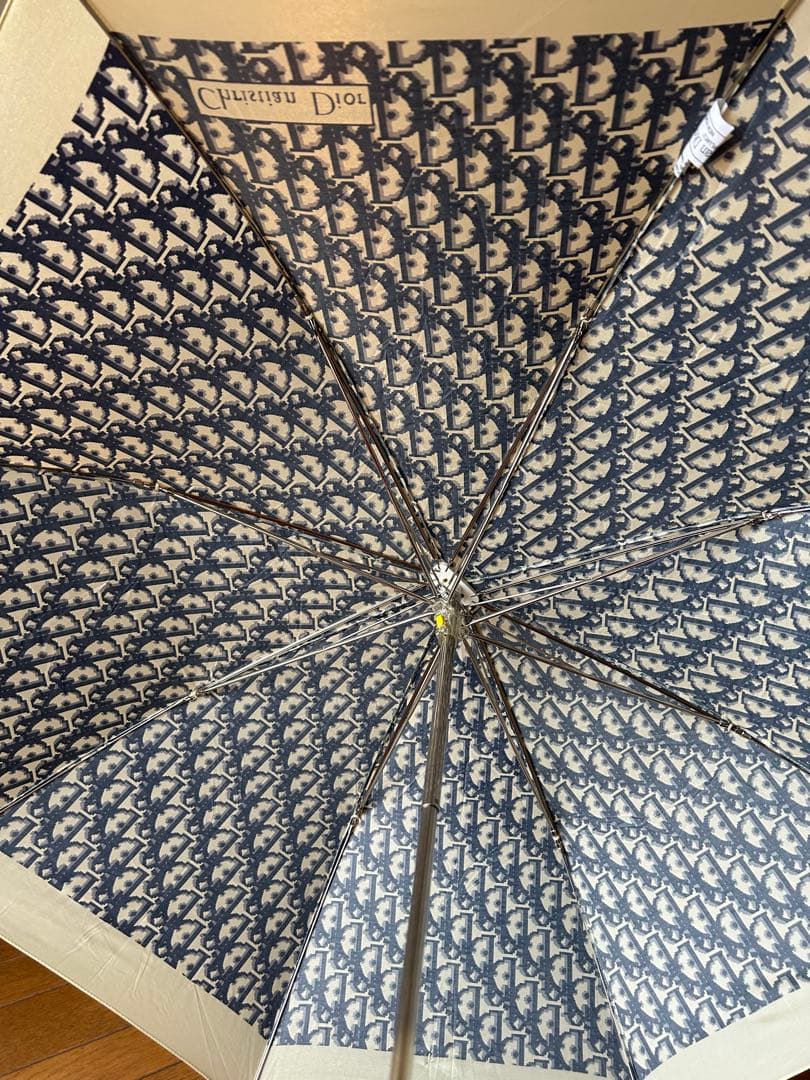 【未使用】Christian Dior ディオール 折り畳み傘 CD ロゴ