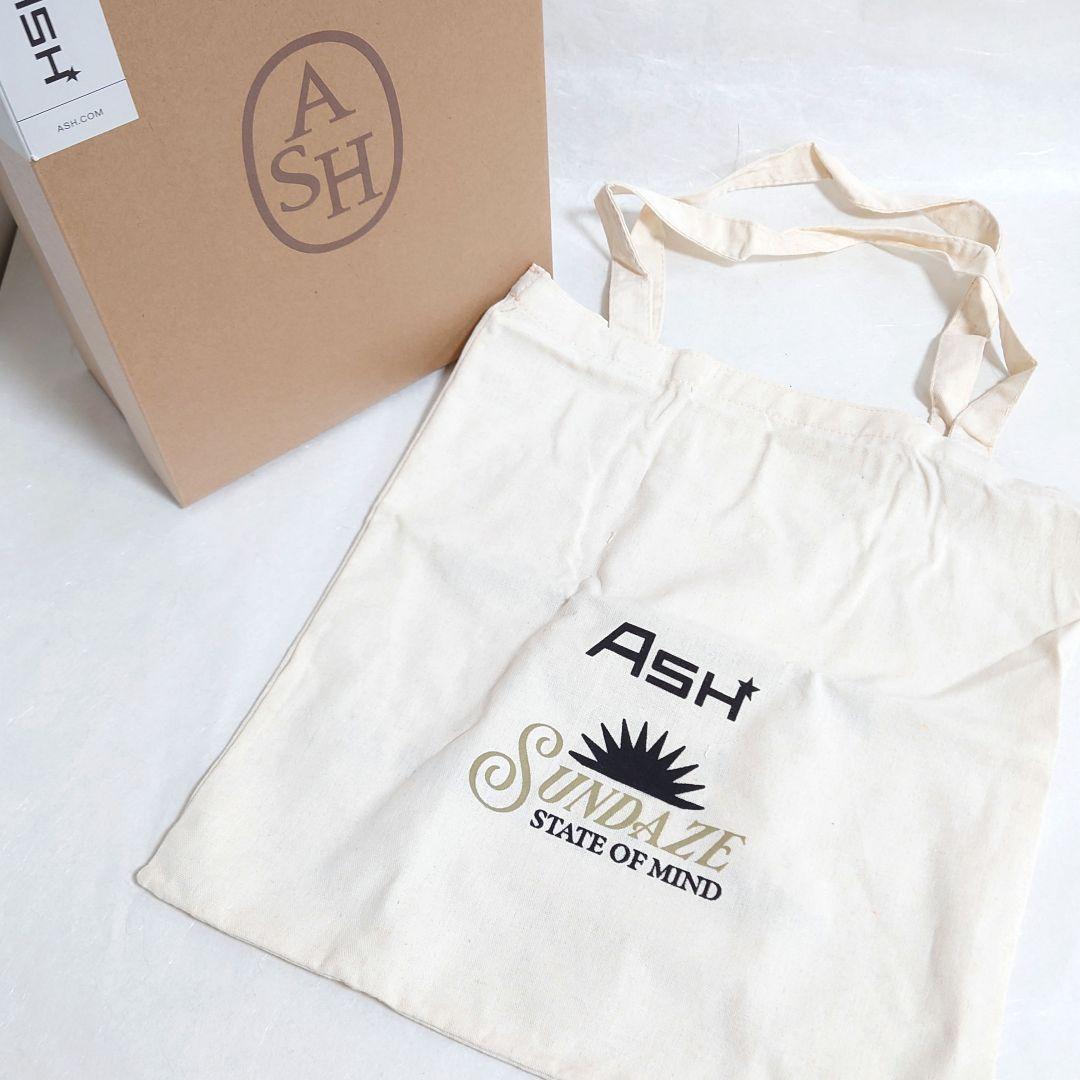 未使用品 ASH アッシュ ラインストーン デニムスニーカー37(23.5cm