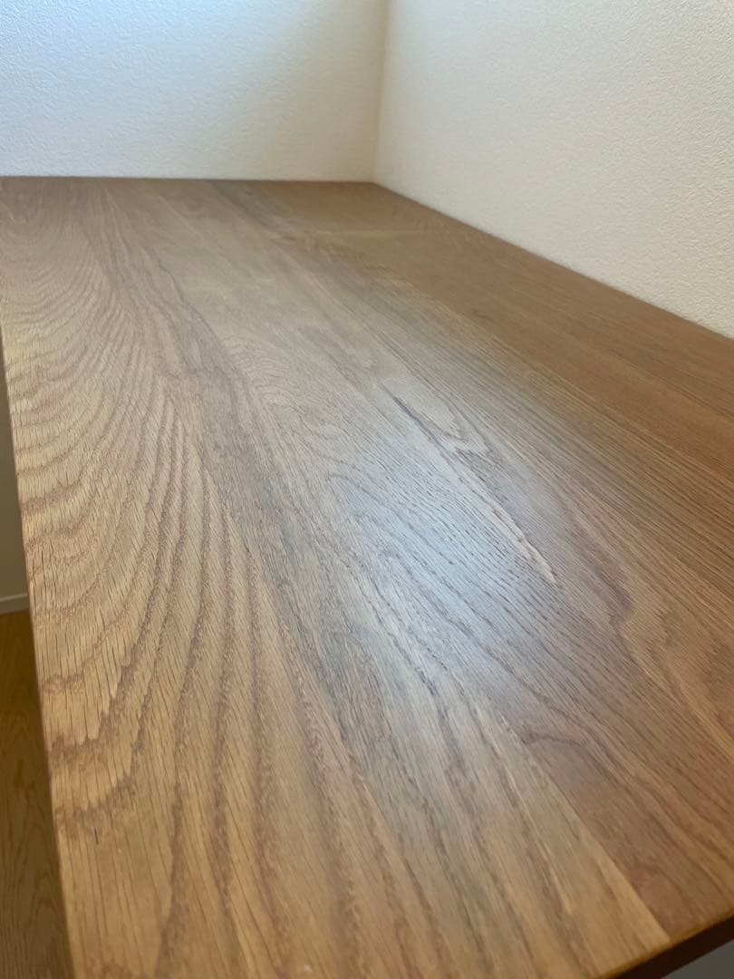 無印良品 MUJI 木製デスク オーク材 引き出し付き