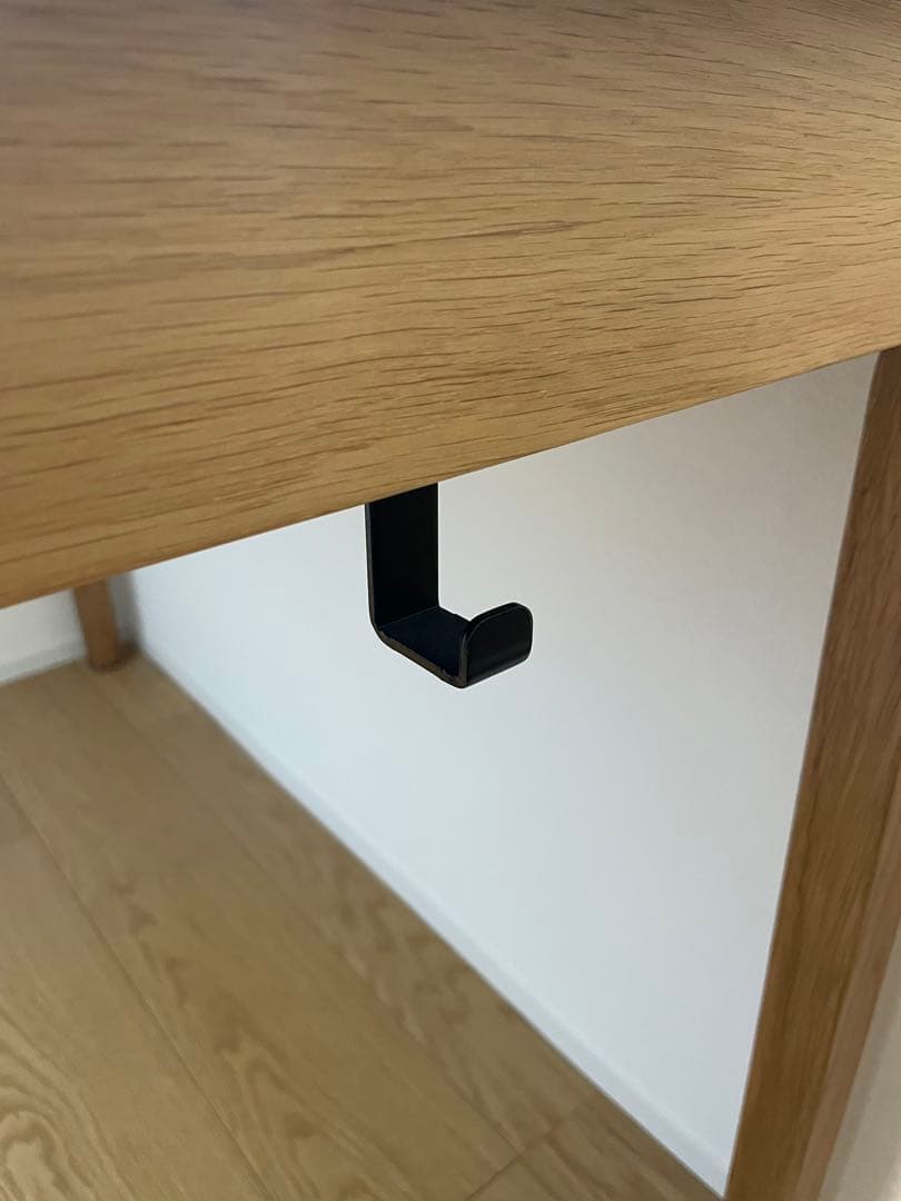 無印良品 MUJI 木製デスク オーク材 引き出し付き