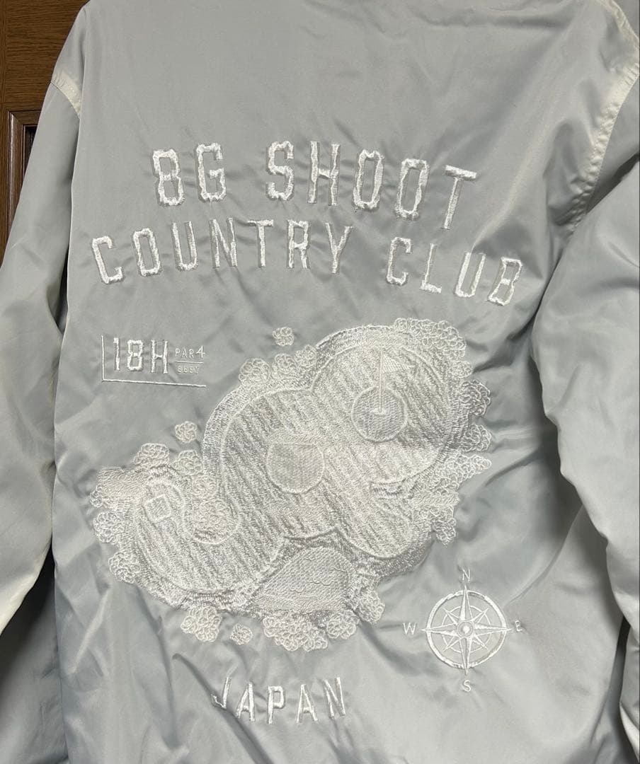 8G SHOOT COACH JACKET ホワイト