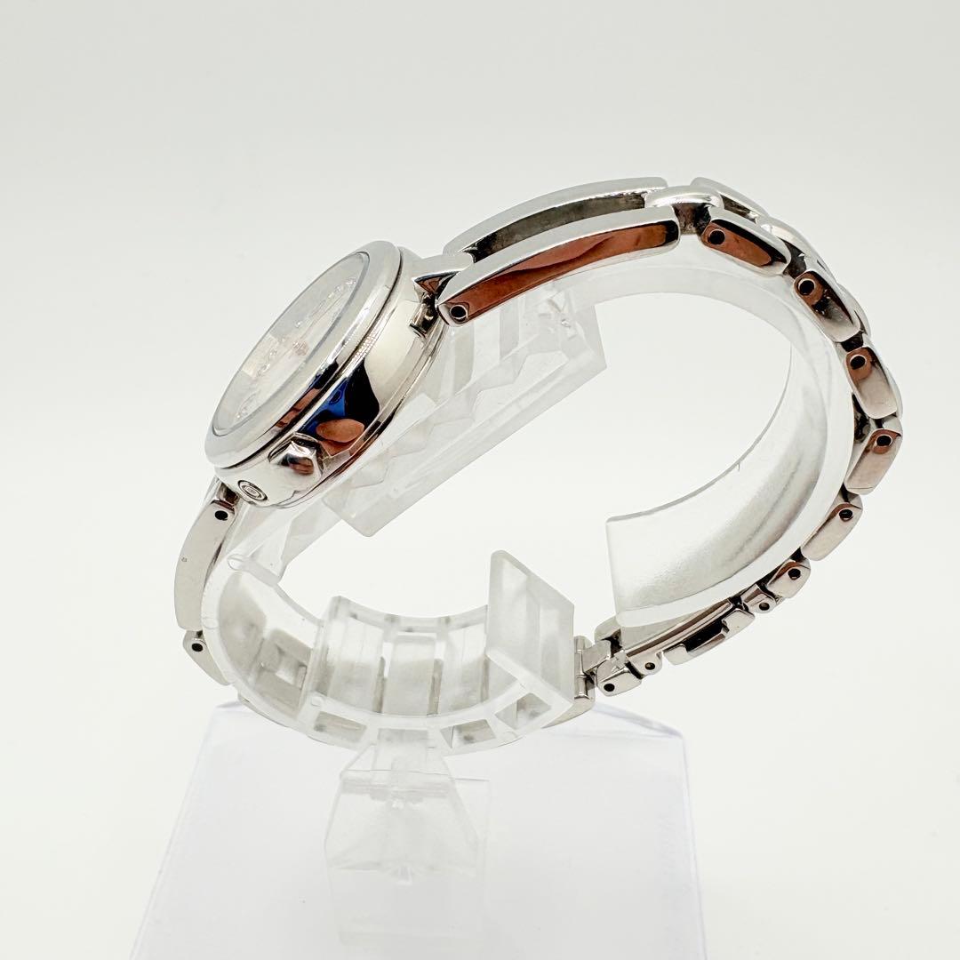 美品 限定 稼働 SEIKO セイコー ソーラー 腕時計 20Pダイヤ シルバー