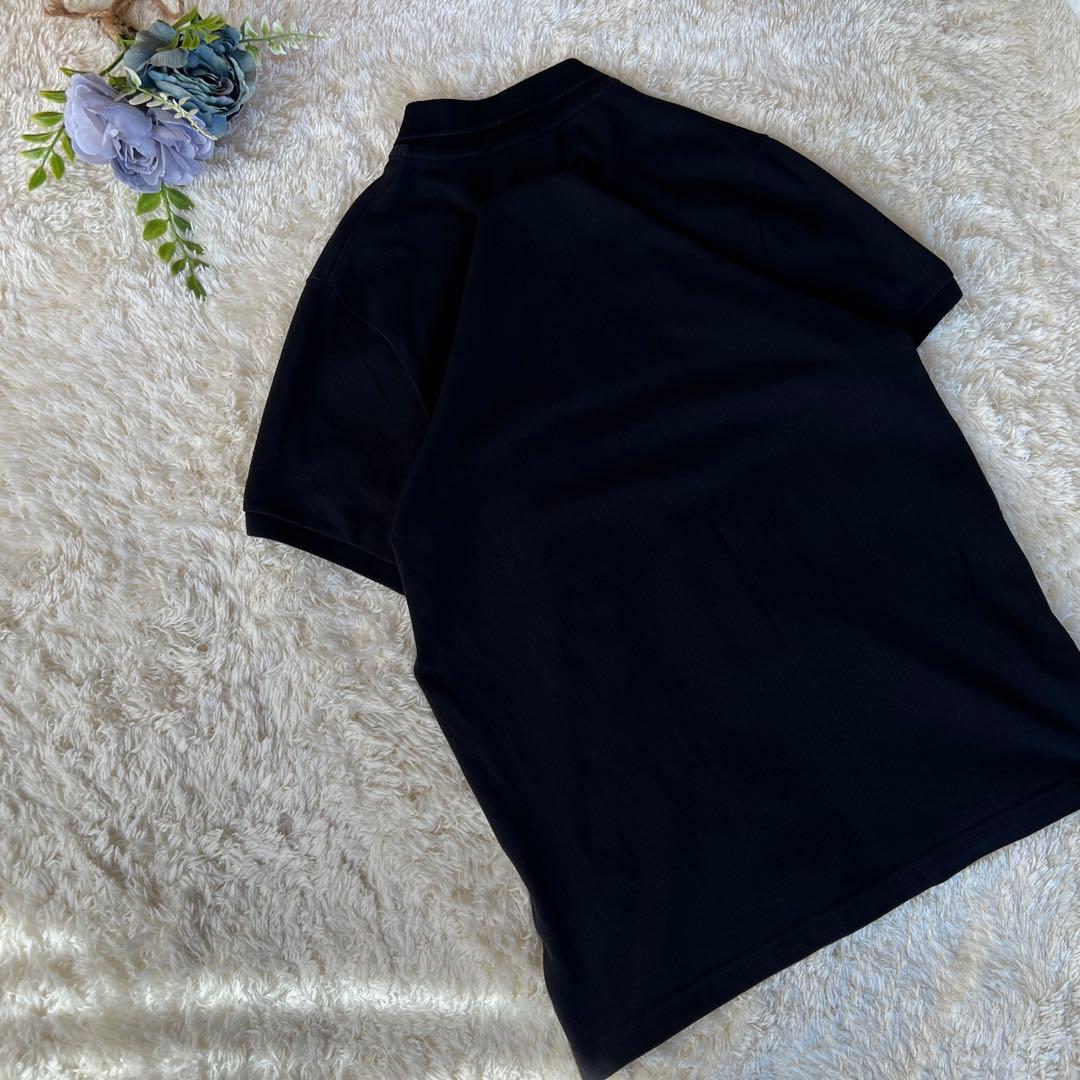 正規品保証☆ MONCLER モンクレール トリコロール ポロシャツ ブラック