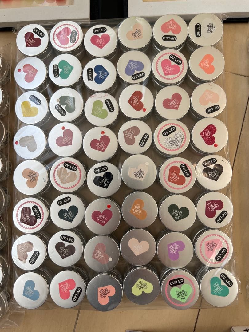 UV/LED対応ジェルネイルカラーセット