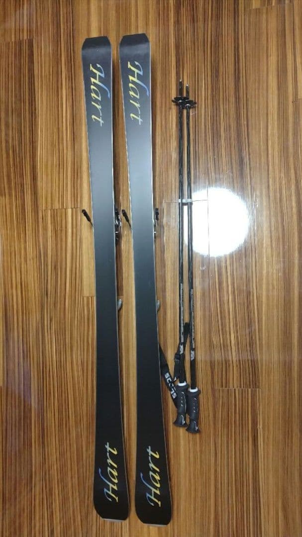 Hart ハート スキー3点セット（板、ストック、バック）