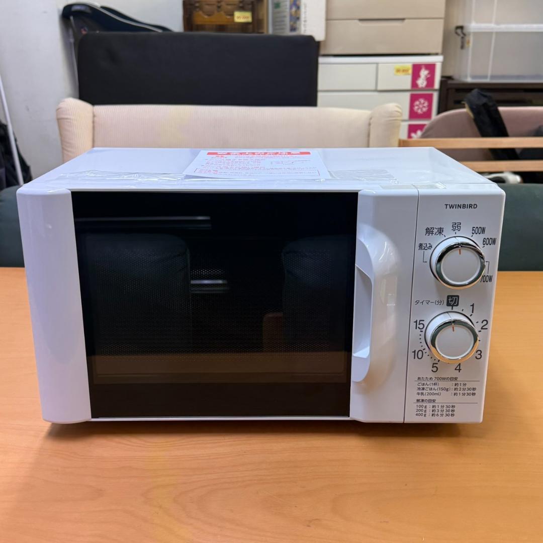 ★未使用　ツインバード　単機能　電子レンジ　西日本　60Hz専用