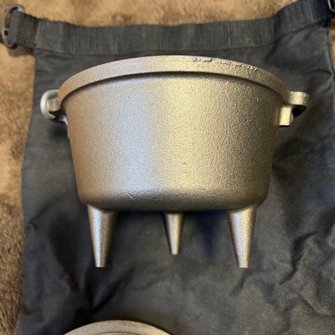 【未使用品】Lodgeダッチオーブン 5inch 5インチ おまけ ロッヂロッジ