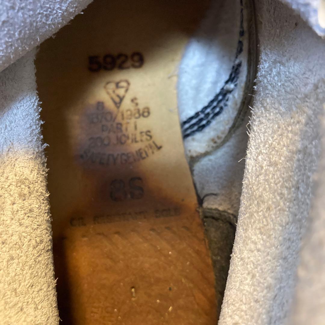 ドクターマーチン7ホールブーツ　ホワイト　レザー　 メイドイン　イングランド製