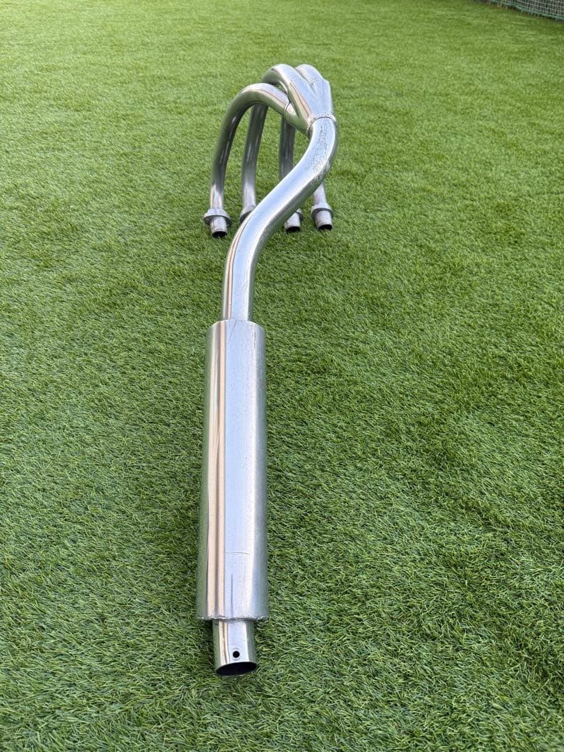 ゼファー400、ゼファー400χ、ダイシンアルミマフラー