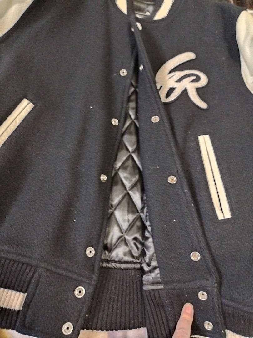 週末限定！売切価格【最安値】Let it Rideスタジャン ブラックL