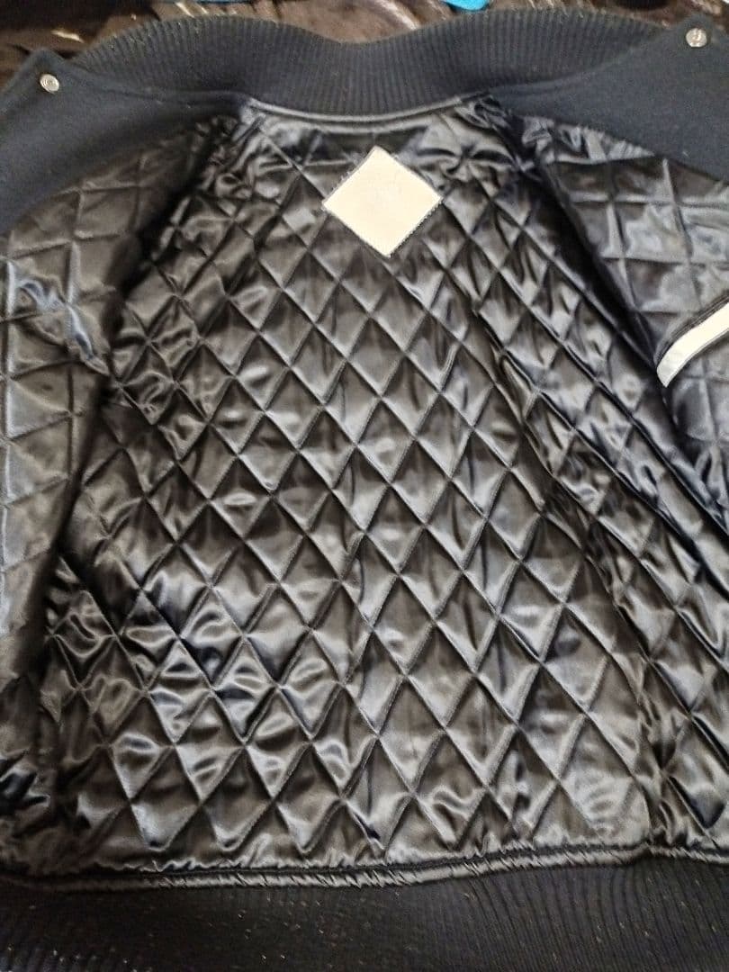 週末限定！売切価格【最安値】Let it Rideスタジャン ブラックL