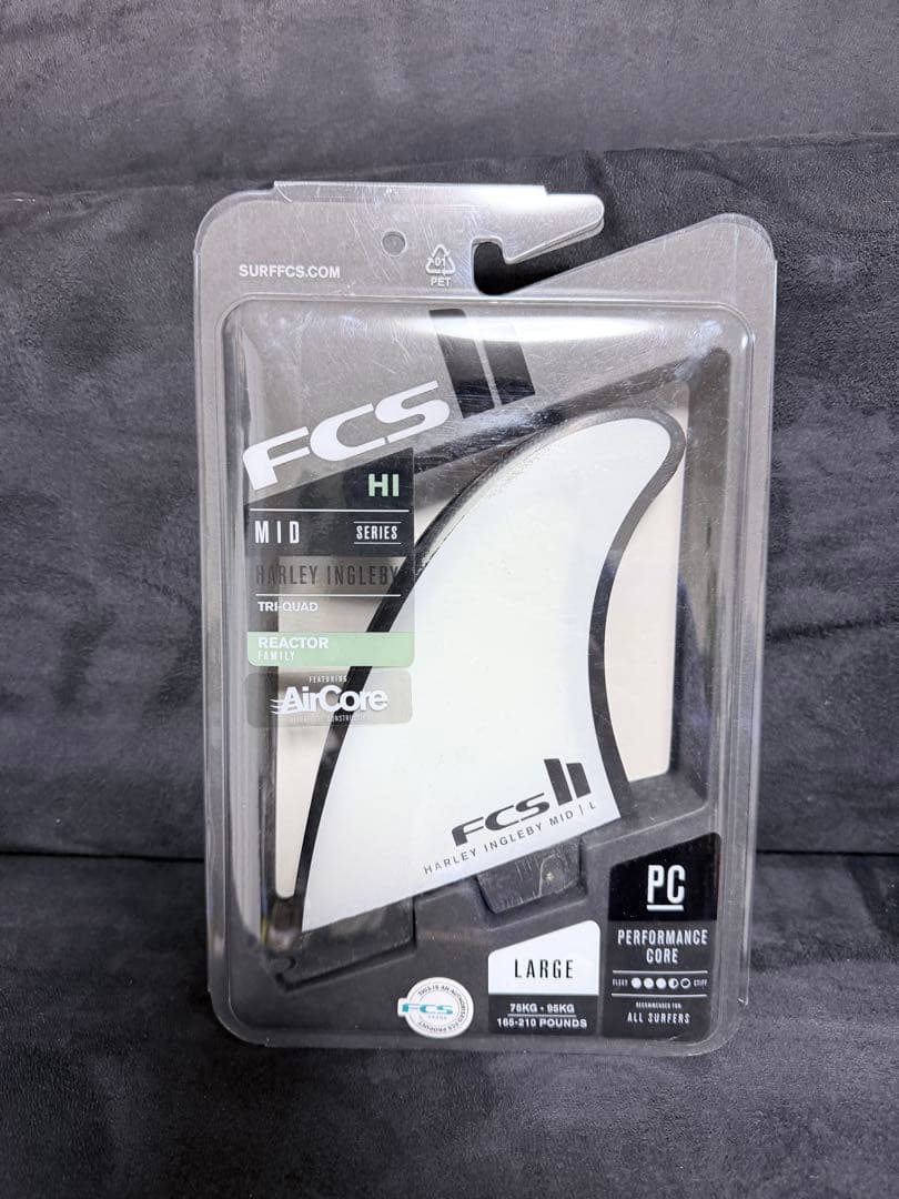 FCS Harley Ingleby MID 5フィン L